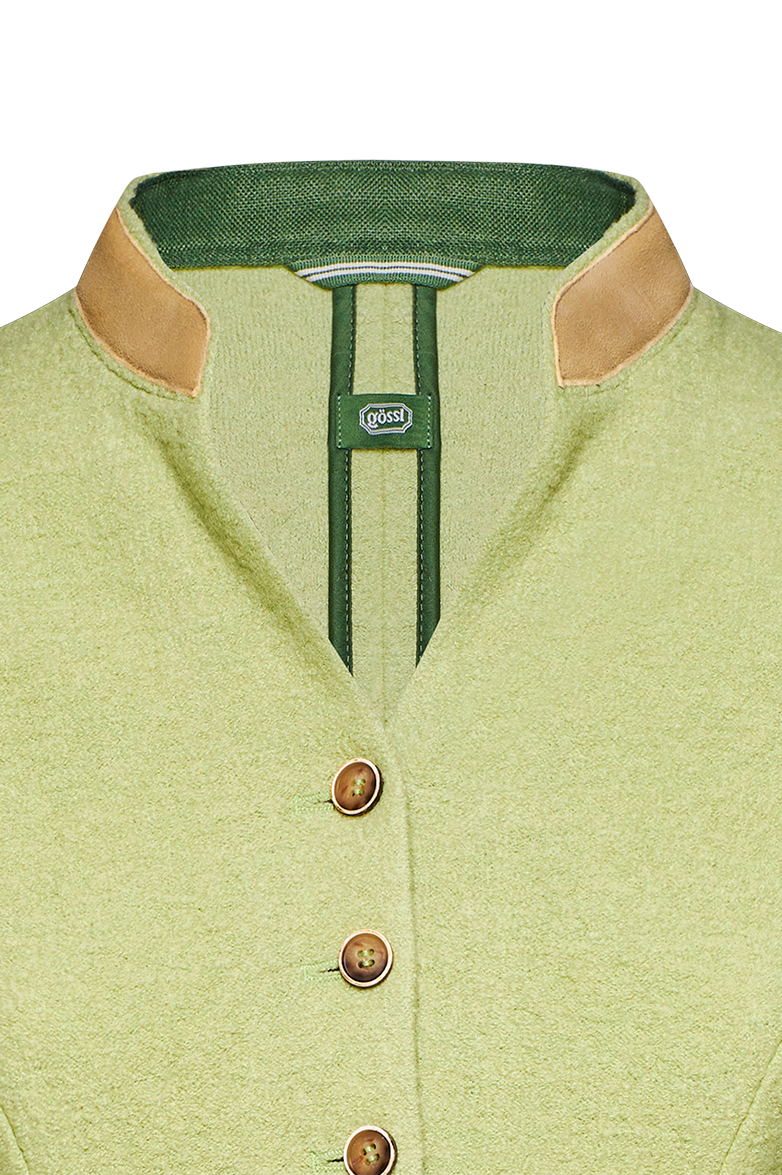 Walk jacket with deerskin - Image 3