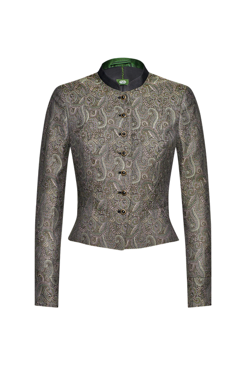 Dirndljacke in Paisleyjacquard