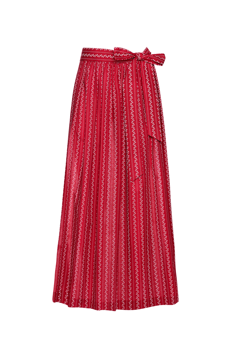 Vine-print apron - Image 1