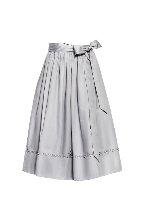 Apron with Model flat stitch