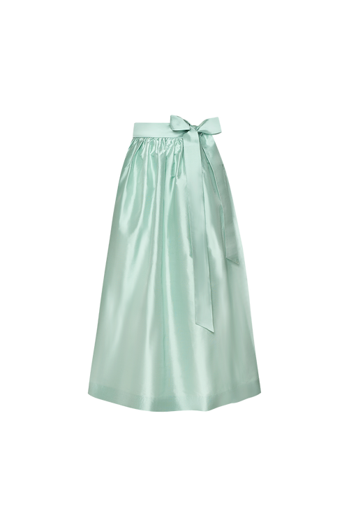 Silk apron