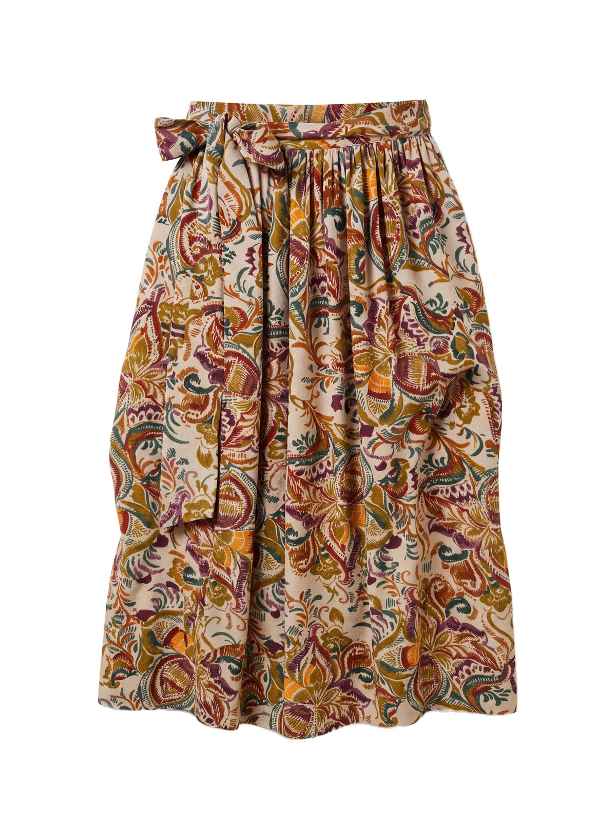 Floral Jacquard apron - Image 1