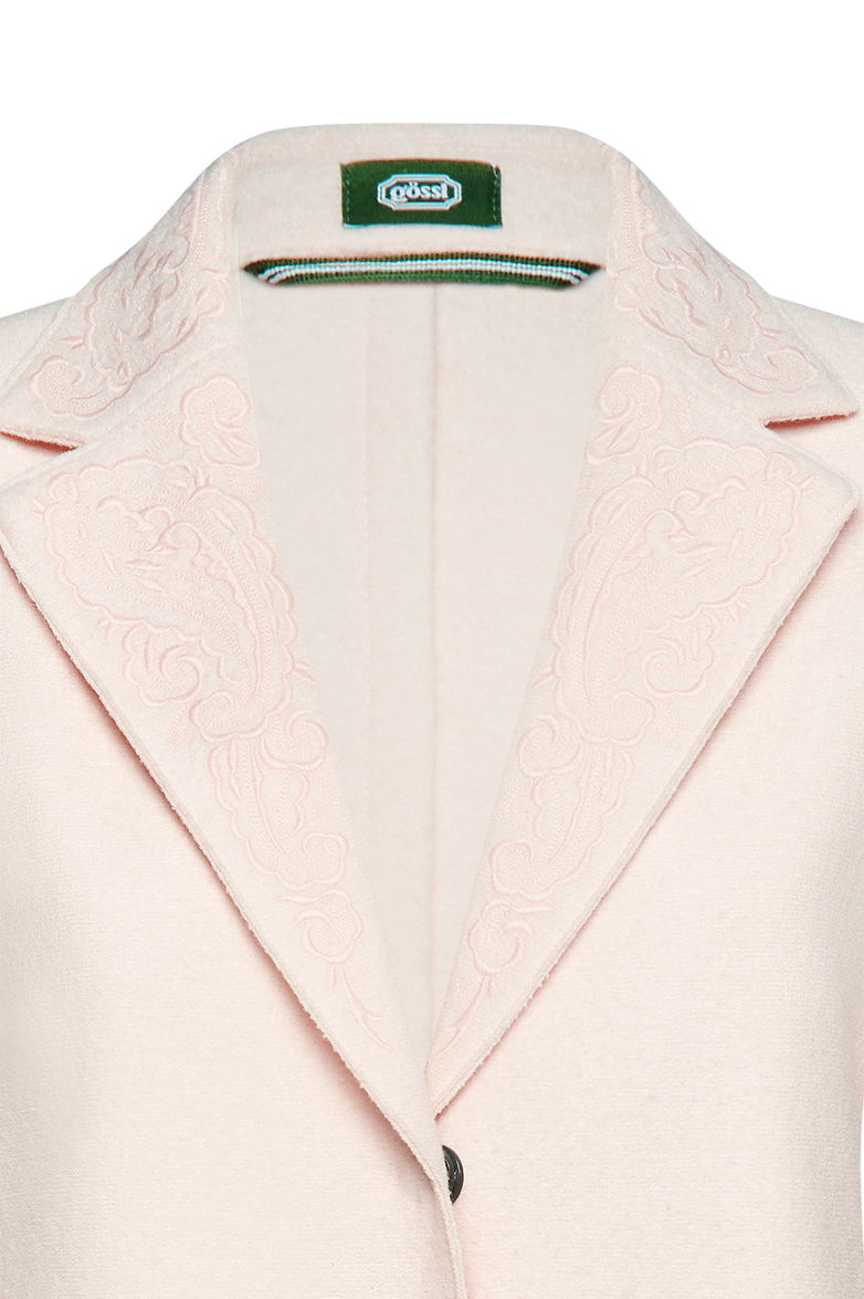 Coat with paisley embroidery - Image 3