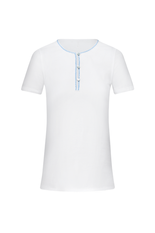 Shirt with Hexenstich