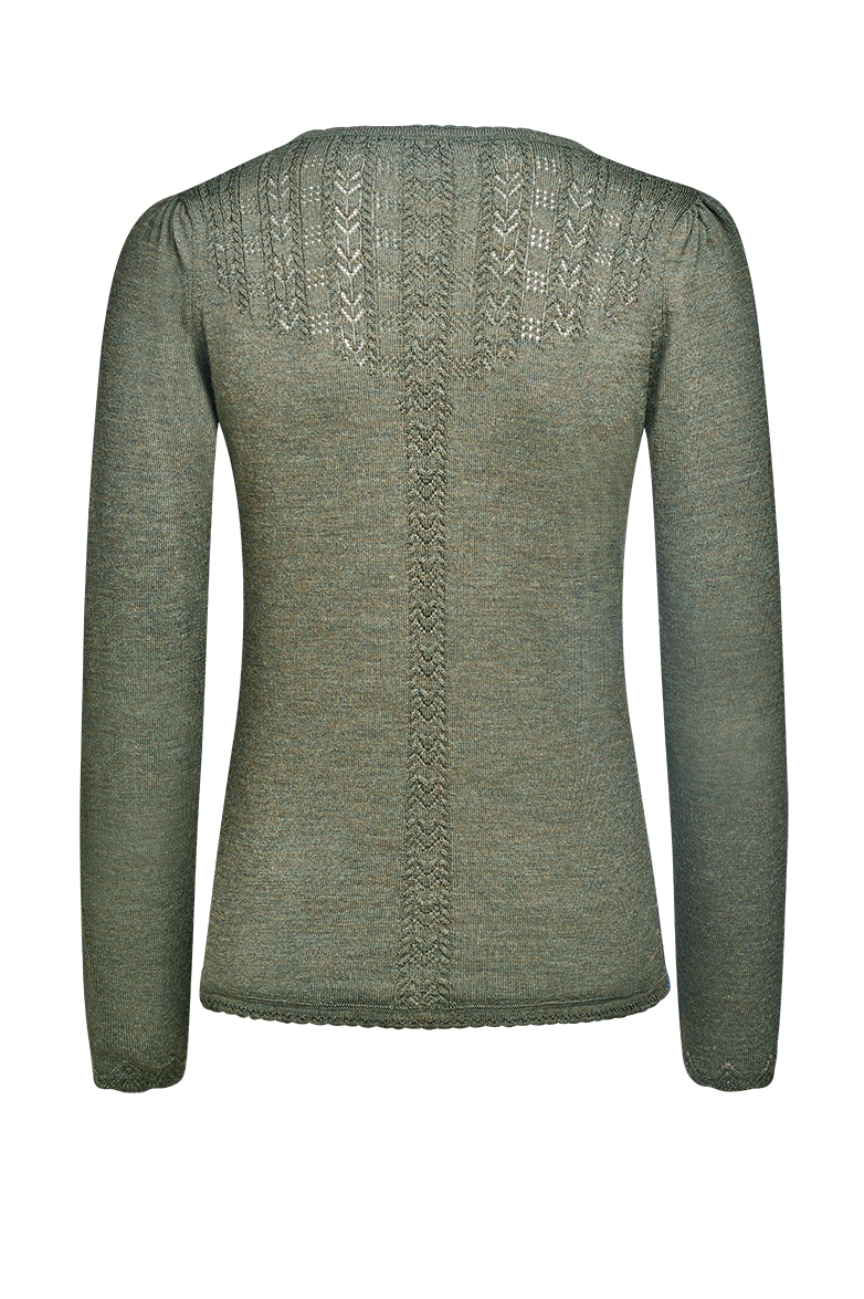 Knitted jumper in soft merino wool - Image 2