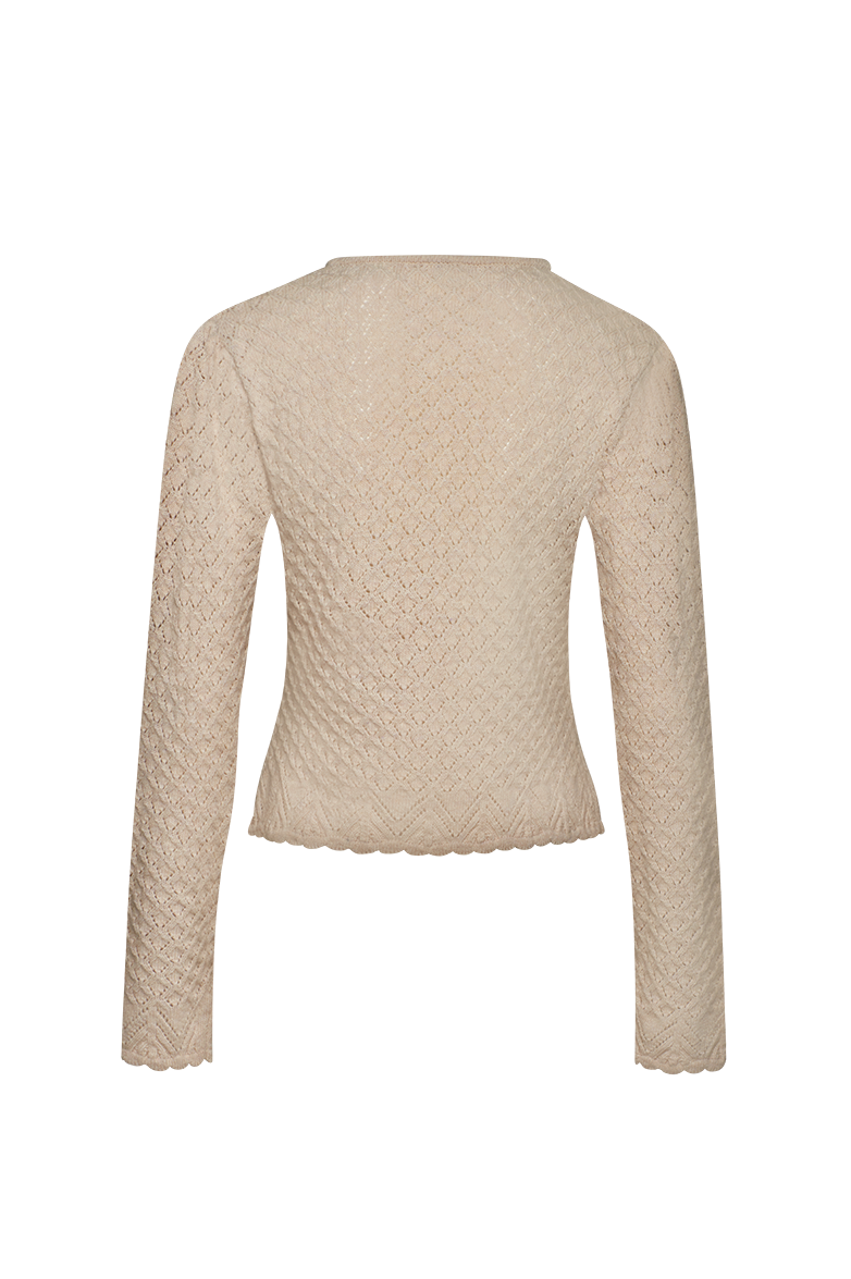 Cardigan in openwork pattern - Image 2