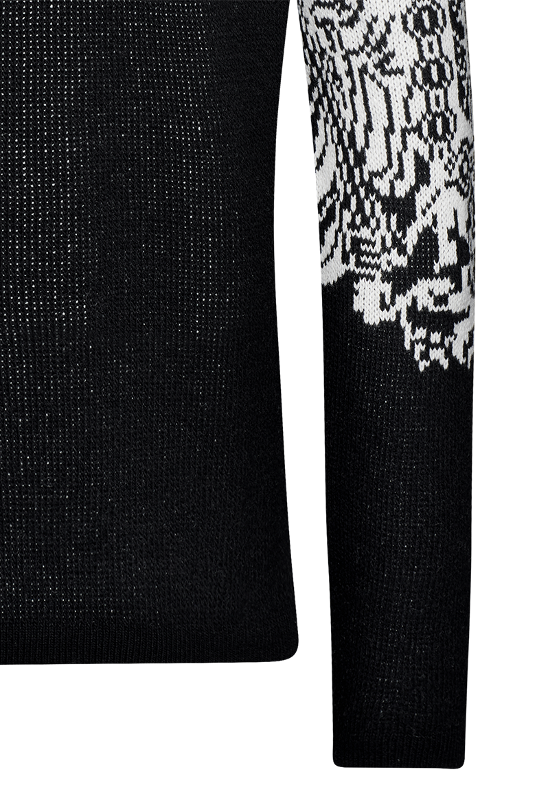 Knitted jumper with double eagle - Image 6