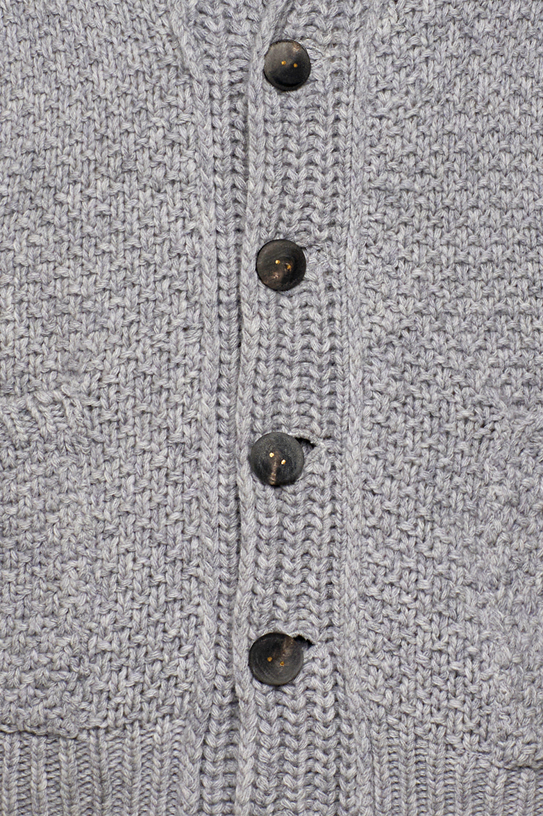 Cardigan with shawl collar - Image 4