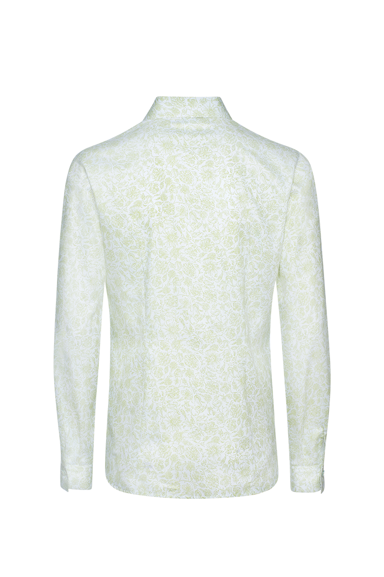 Blouse in fine cotton satin - Image 2