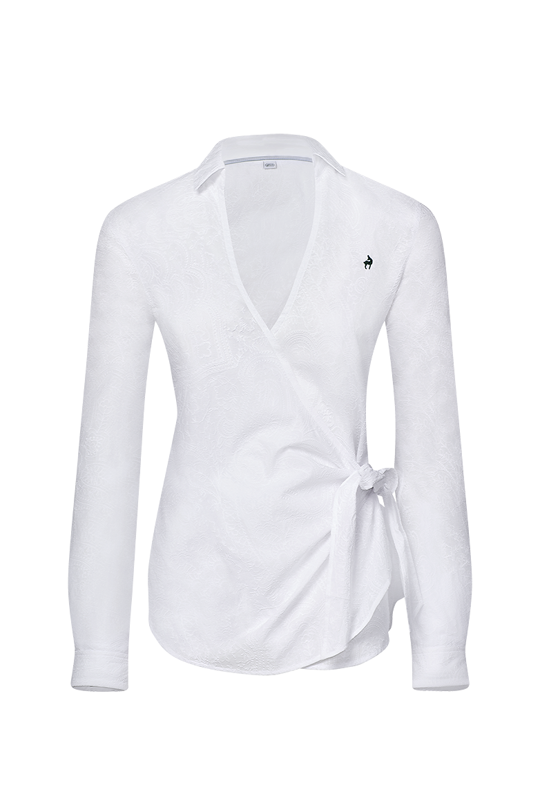 Wrap blouse - Image 1