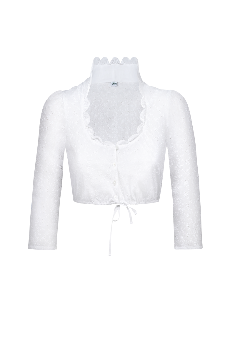 All-over embroidered Dirndl blouse - Image 1