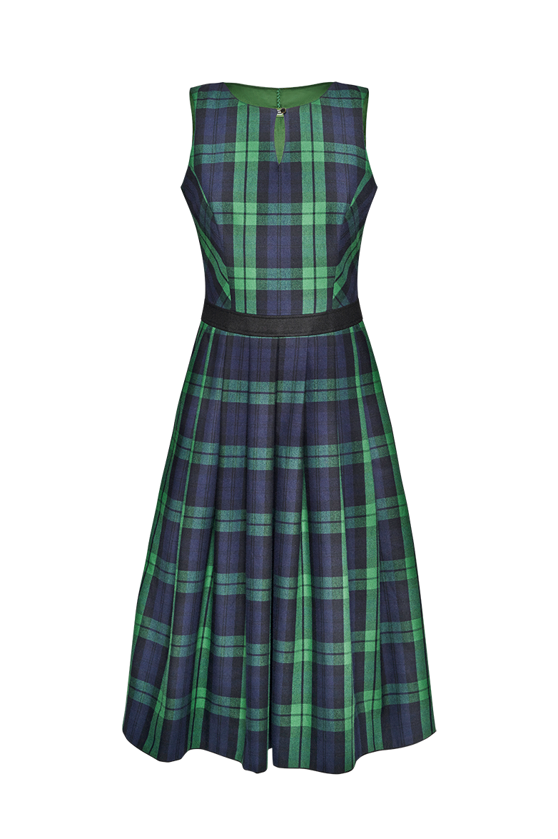 Check dress - Image 1