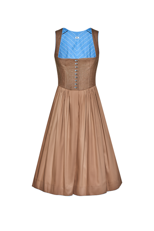 Dirndl mit Kontrastpaspel