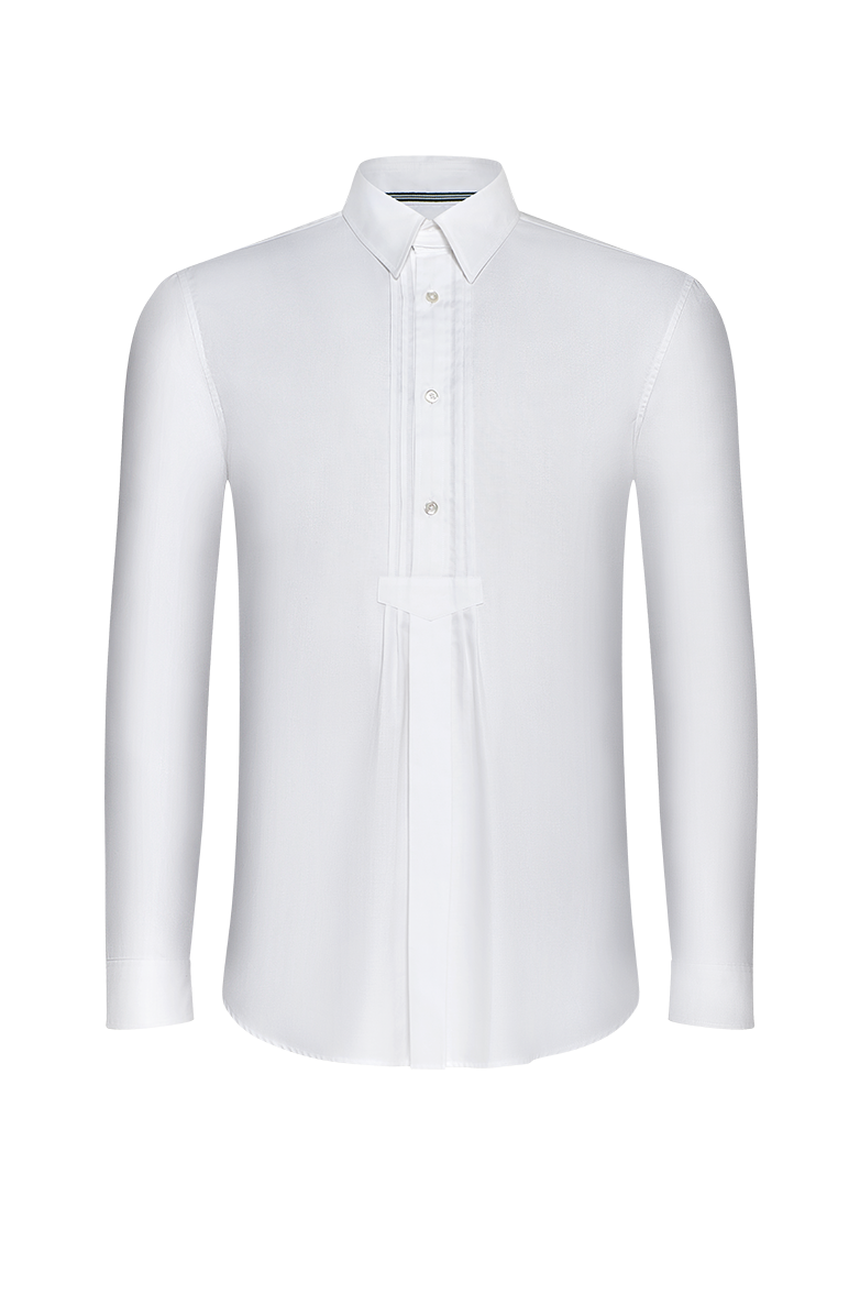 Cotton Pfoad with shirt collar - Image 1