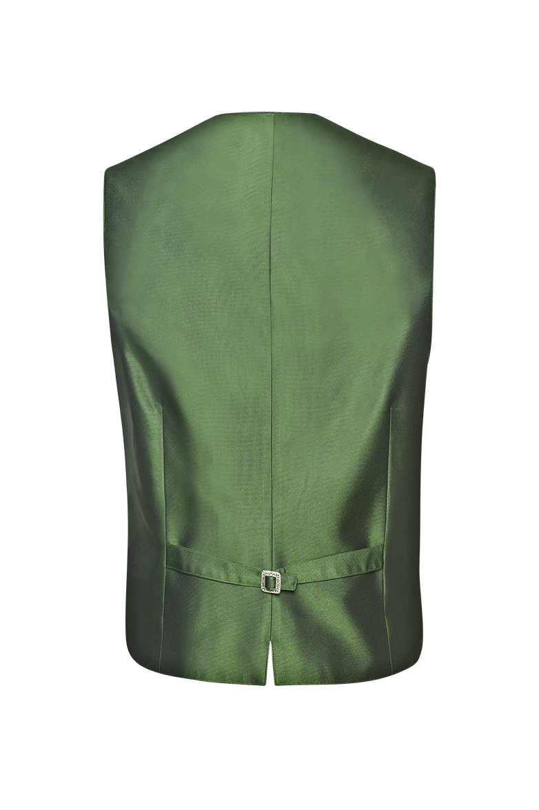 Gilet in silk jacquard - Image 2