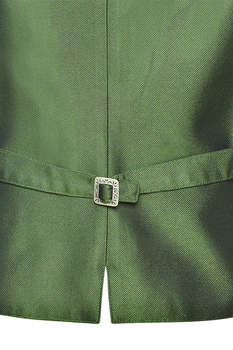 Gilet in silk jacquard - Image 6