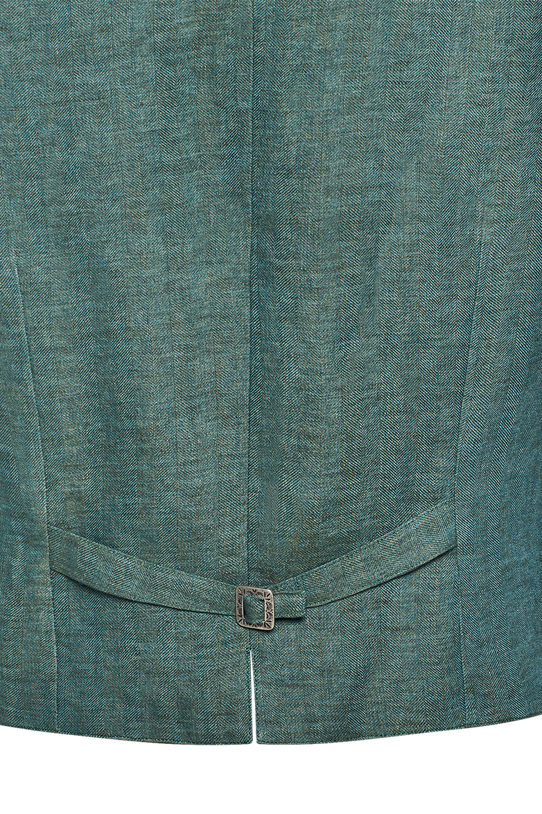 Ausseer Gilet herringbone linen - Image 10