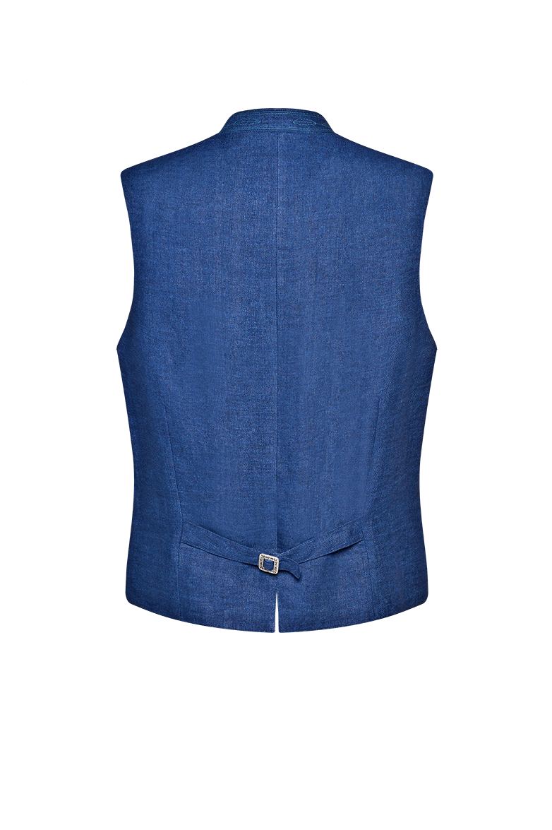 Ausseer Gilet herringbone linen - Image 2