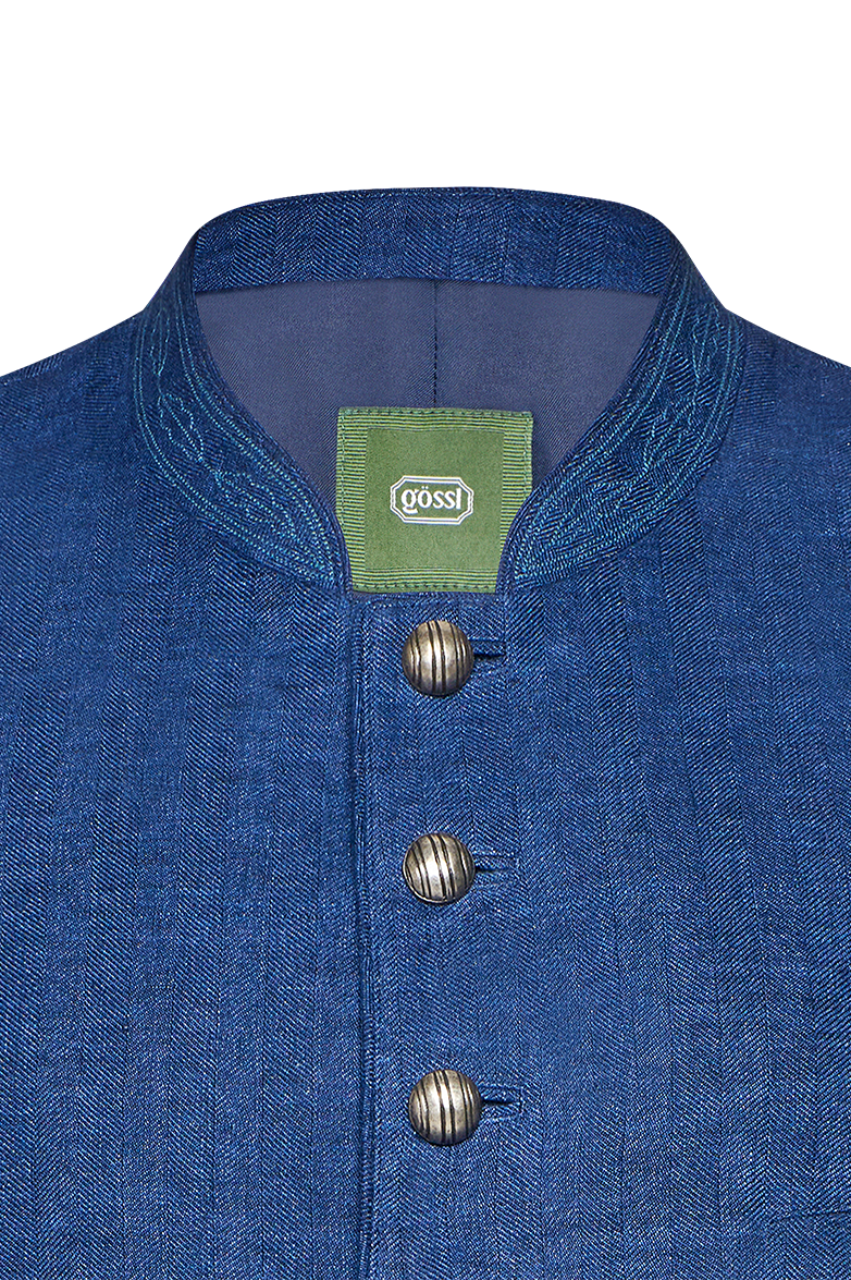 Ausseer Gilet herringbone linen - Image 3