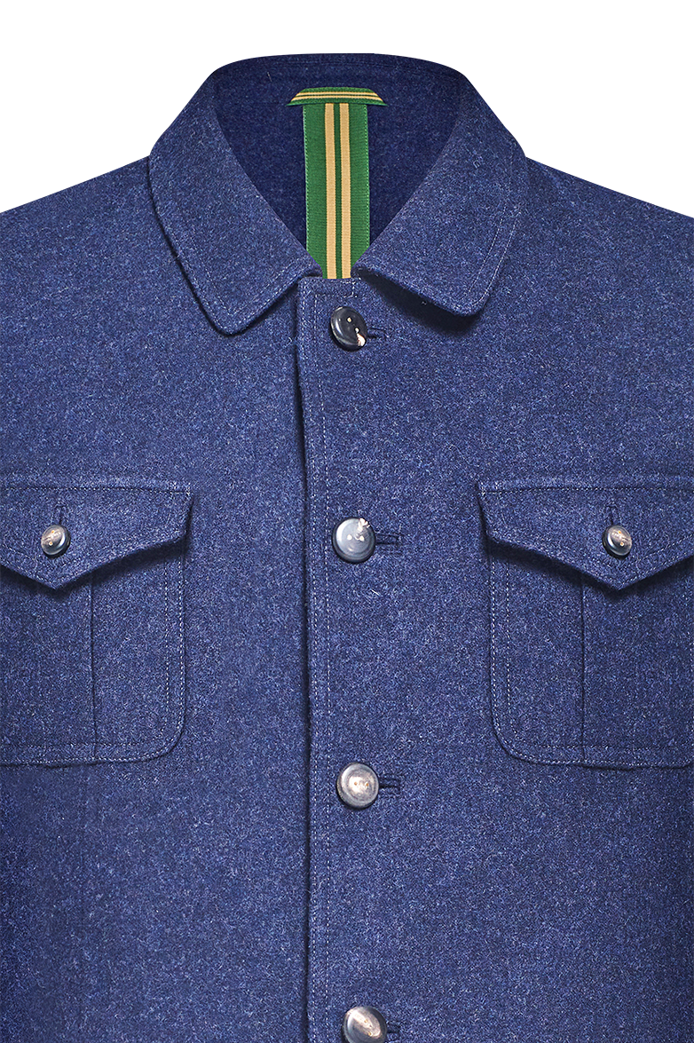 Jacket with patch pockets - Image 3