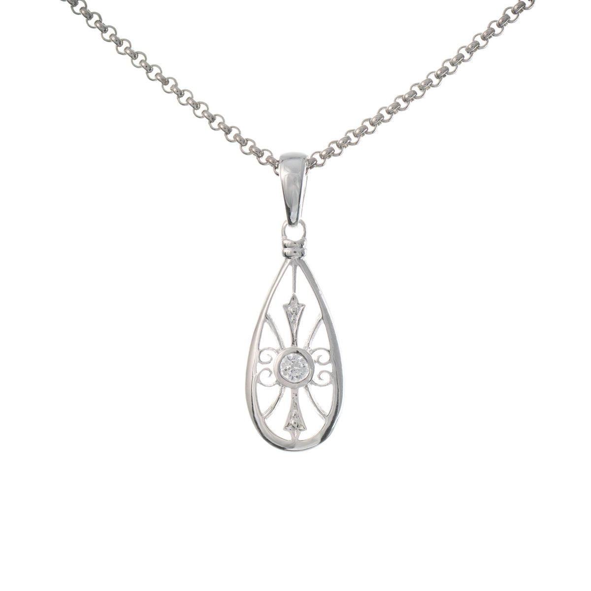 Pendant with chain Lieblich - Image 1