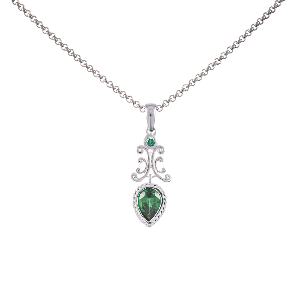Pendant with chain Zierlich - Image 3