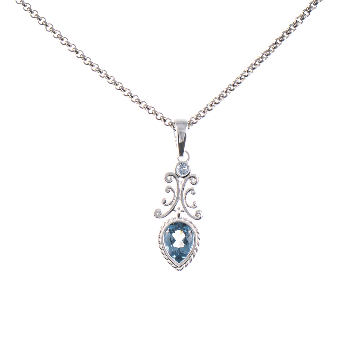 Pendant with chain Zierlich - Image 8