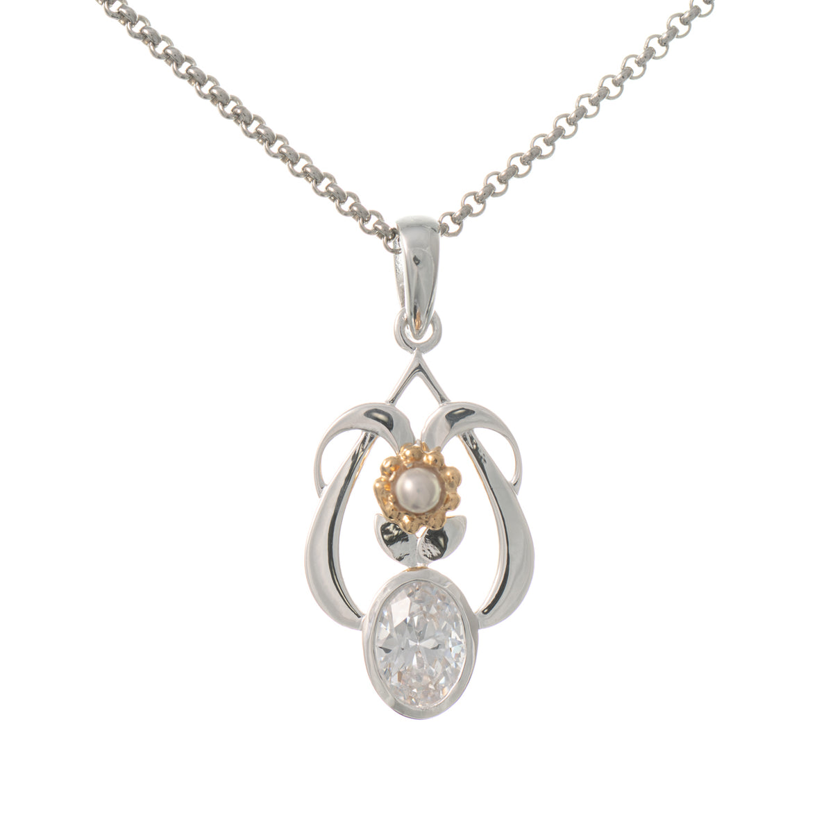 Pendant with chain Kostbar - Image 1