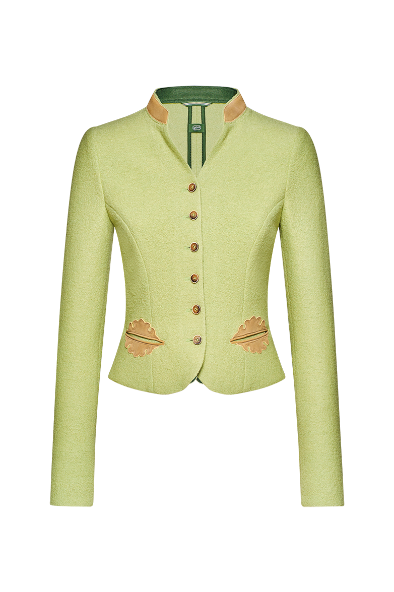 Walk jacket with deerskin - Image 1