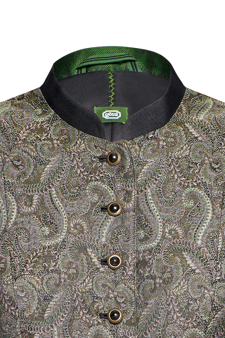 Dirndl jacket in paisley jacquard - Image 3