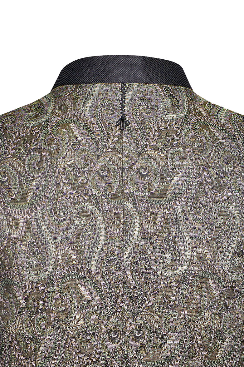 Dirndl jacket in paisley jacquard - Image 5