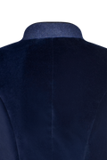 Velvet jacket with lapels - thumbnail 5