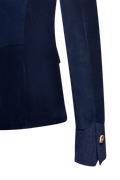 Velvet jacket with lapels - thumbnail 6