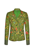 Floral stand-collar jacket - thumbnail 1
