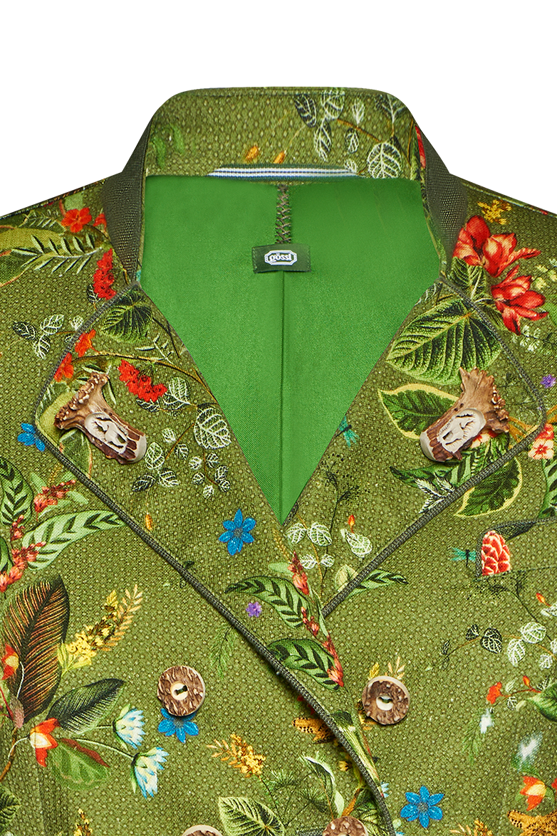 Floral stand-collar jacket - Image 3
