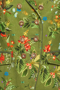 Floral stand-collar jacket - thumbnail 4