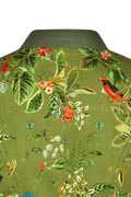 Floral stand-collar jacket - thumbnail 5