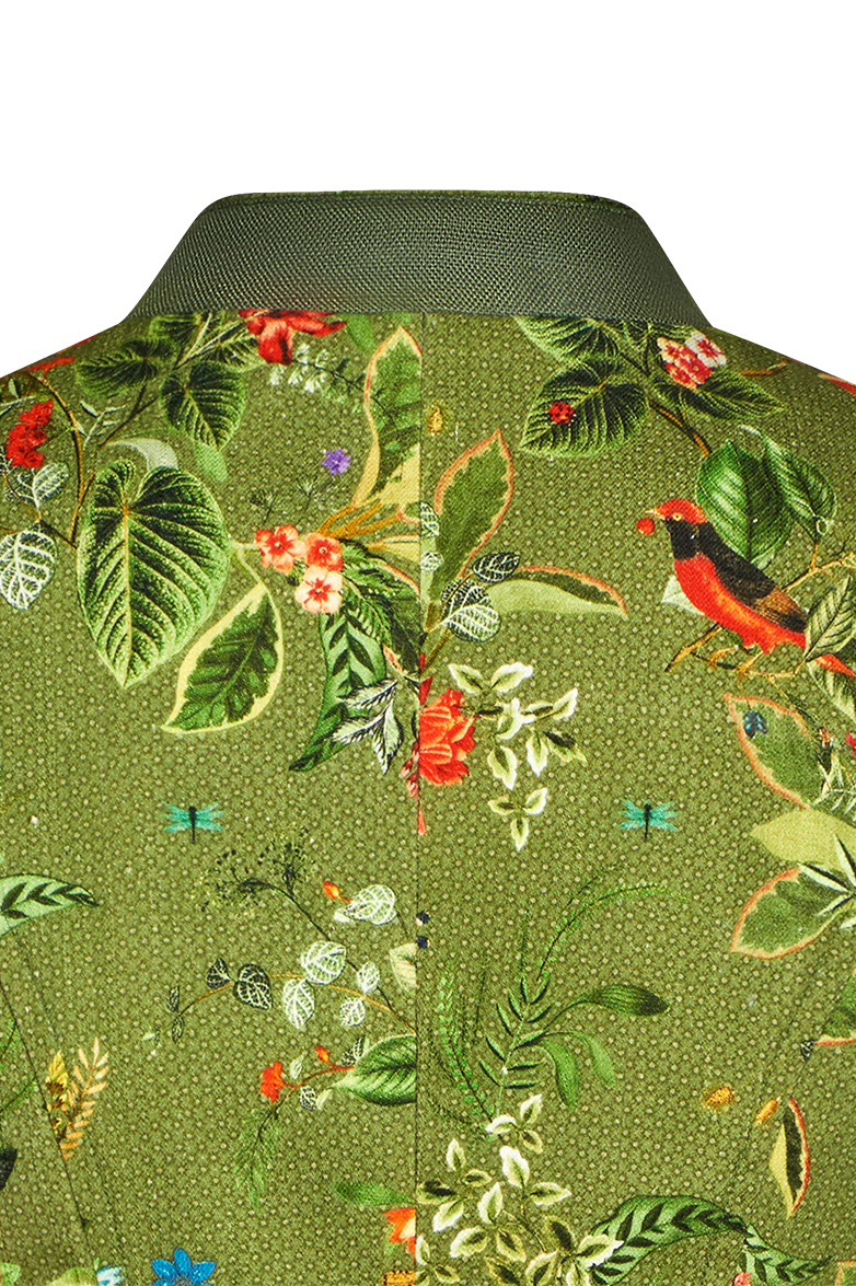 Floral stand-collar jacket - Image 5