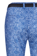 Chinos with ornamental print - thumbnail 6