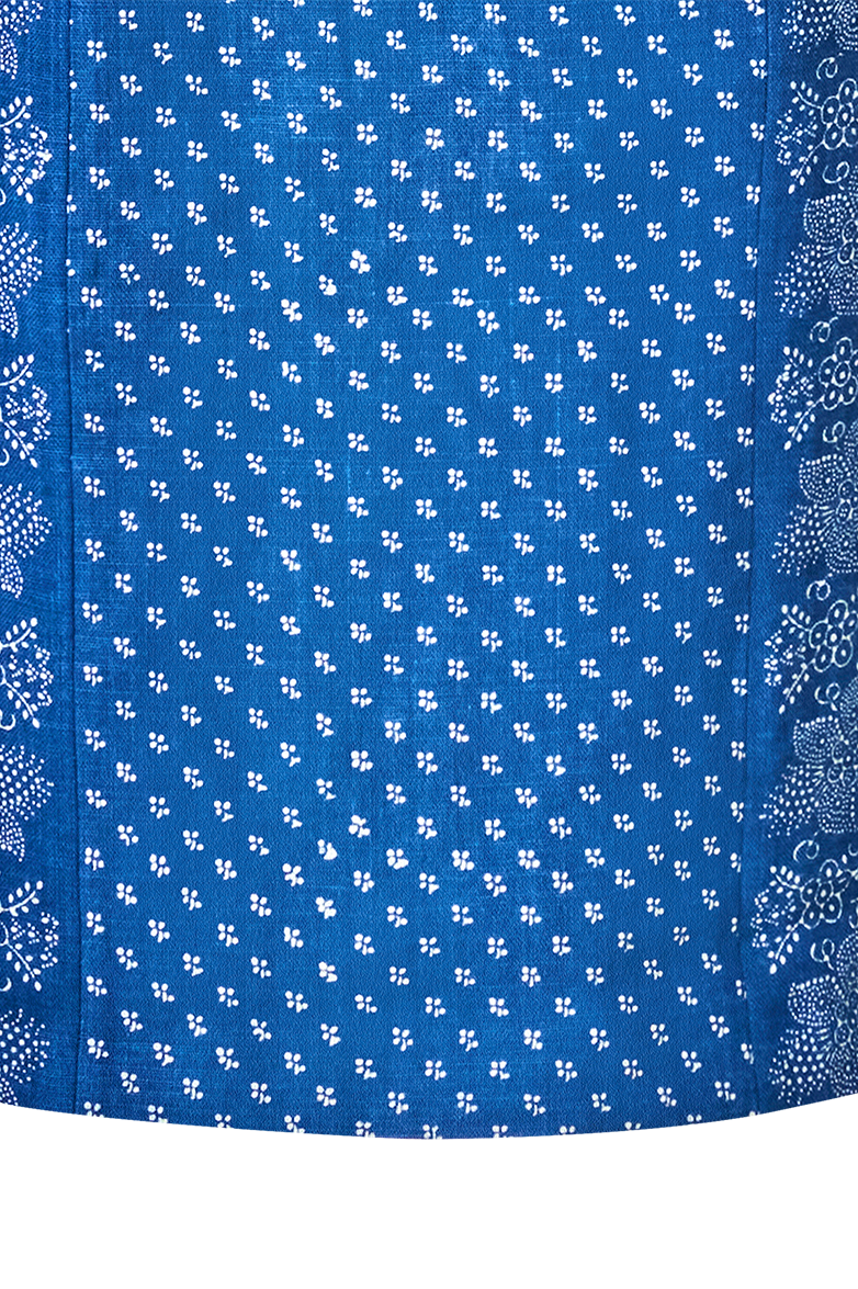 Blue print skirt - Image 3