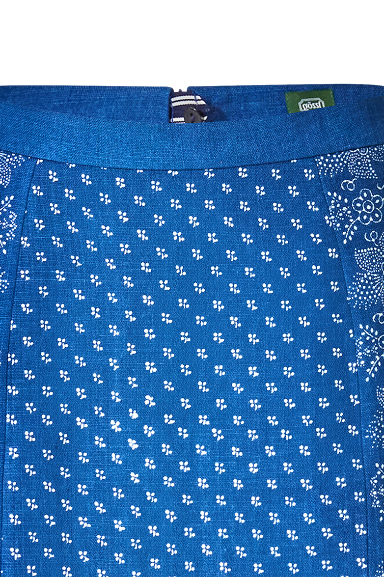Blue print skirt - Image 6