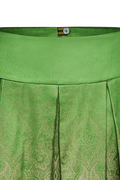 Pleated skirt with a wide yoke - thumbnail 6