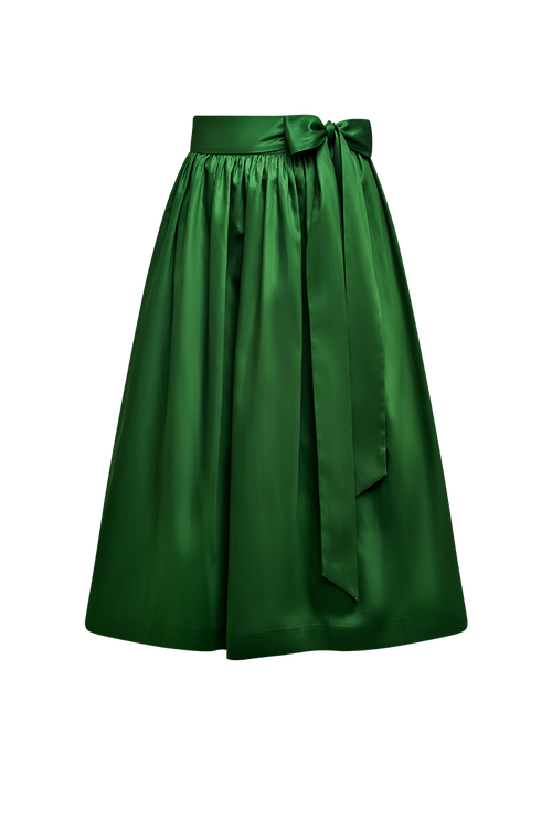 Apron in a plain colour