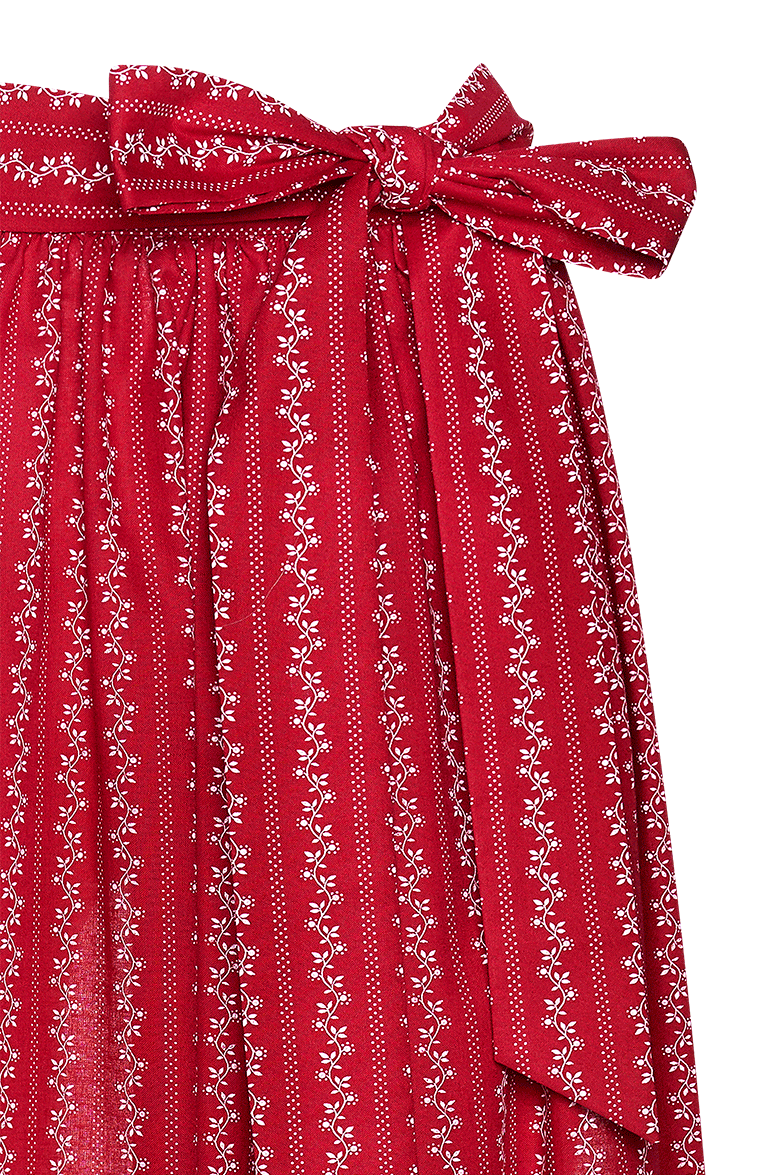 Vine-print apron - Image 2