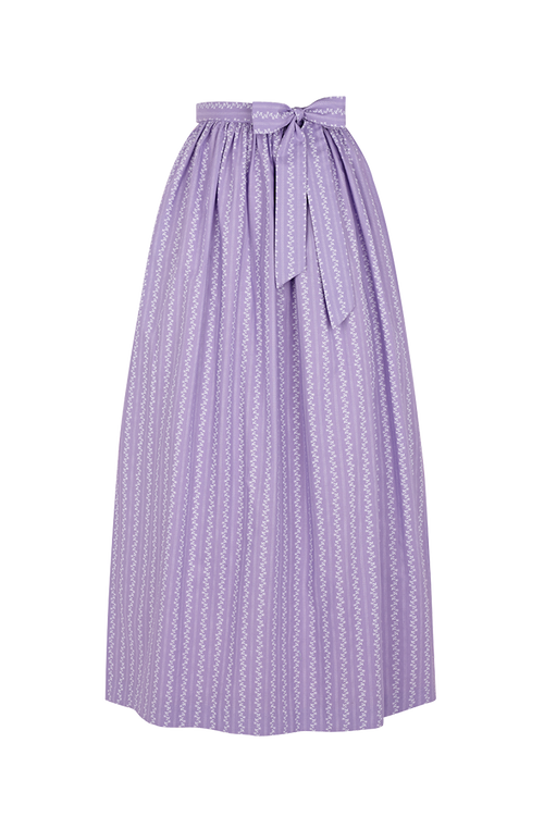 Vine-print apron