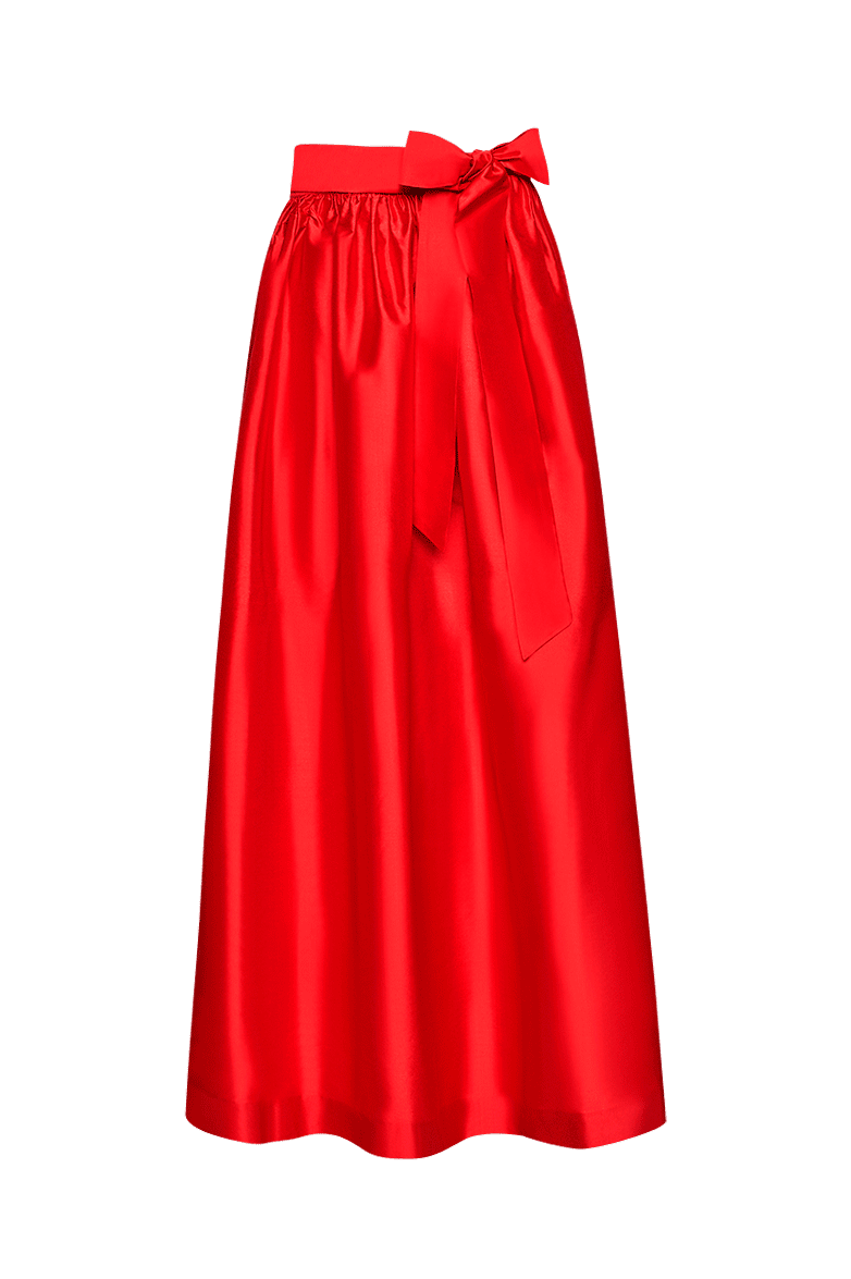 Long silk apron - Image 1