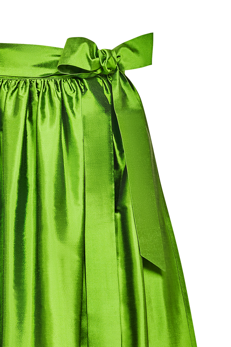 Long silk apron - Image 6
