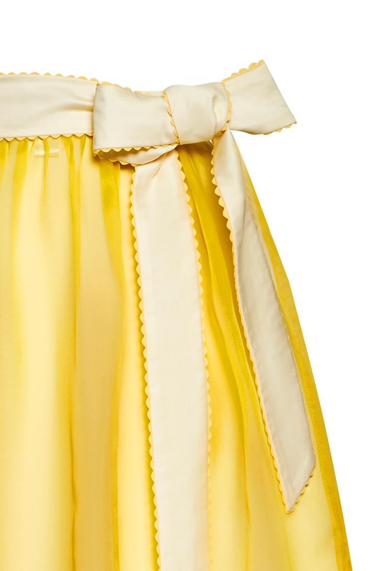 Apron in a plain colour - Image 2