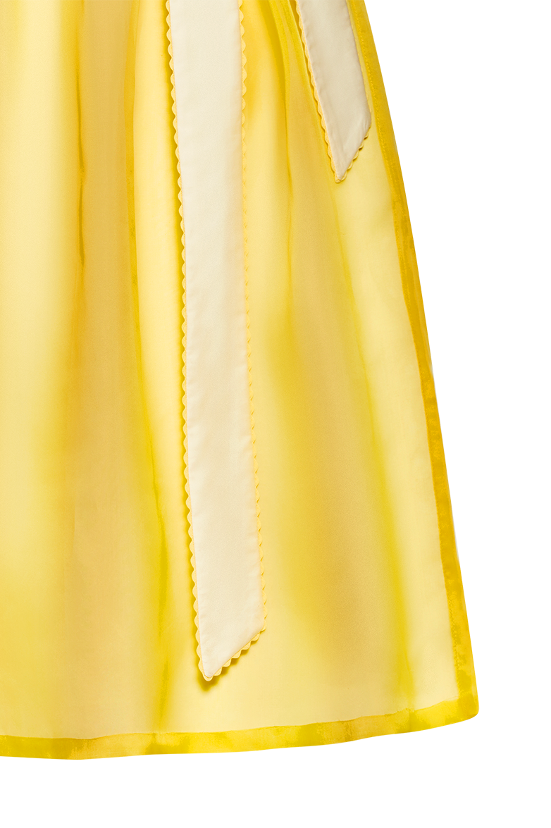 Apron in a plain colour - Image 3