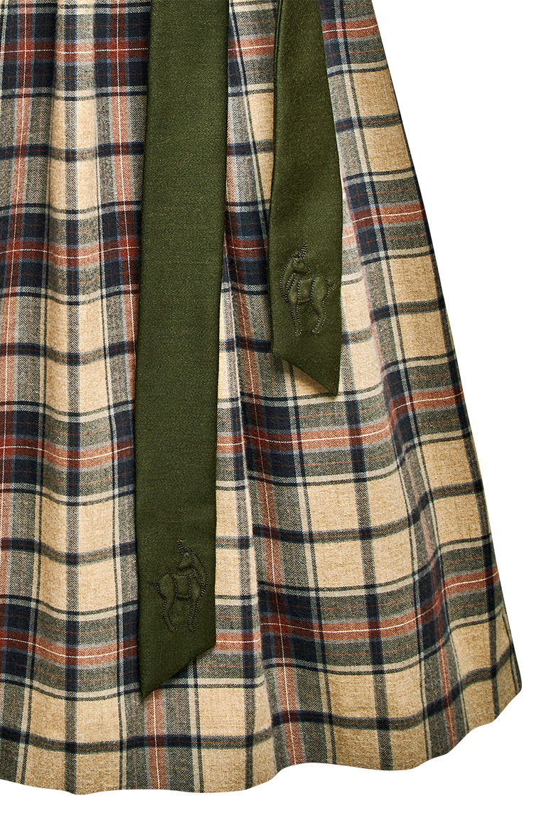 Hunting apron with classic check - Image 3